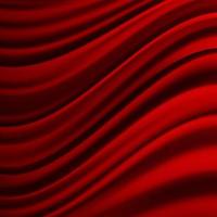 fond de rideau de velours rouge coloré réaliste vecteur