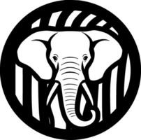 l'éléphant - haute qualité vecteur logo - vecteur illustration idéal pour T-shirt graphique