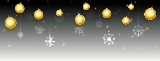 Noël des balles, vacances cadeaux avec d'or arc, sapin arbre branches, pin cônes et brillant étoiles. illustration pouvez être utilisé pour Noël conception, affiches, cartes, sites Internet et bannières. vecteur