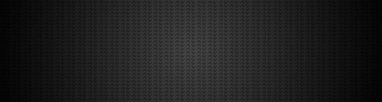 noir bannière avec flèches perforé texture vecteur