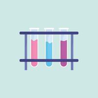 vecteur le icône de laboratoire flacons vecteur illustration