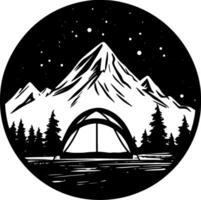 camping - haute qualité vecteur logo - vecteur illustration idéal pour T-shirt graphique