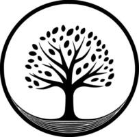 arbre - haute qualité vecteur logo - vecteur illustration idéal pour T-shirt graphique