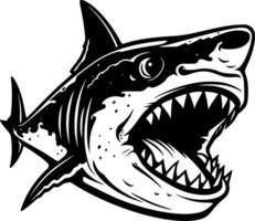 requin - haute qualité vecteur logo - vecteur illustration idéal pour T-shirt graphique