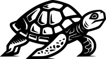 tortue - minimaliste et plat logo - vecteur illustration