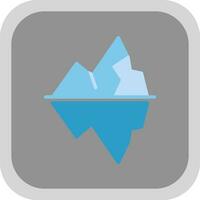 conception d'icône de vecteur d'iceberg