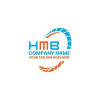 hmb lettre logo Créatif conception avec vecteur graphique, hmb Facile et moderne logo. hmb luxueux alphabet conception