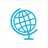 globe icône vecteur illustration symbole