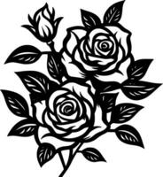 des roses - haute qualité vecteur logo - vecteur illustration idéal pour T-shirt graphique