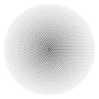 demi-teinte cercles, demi-teinte points modèle. vecteur demi-teinte géométrique points.