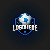 professionnel sport Football vecteur logo conception