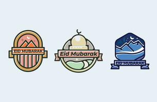 gratuit islamique logo - gratuit islamique vecteurs - islamique emblèmes- millésimes vecteur