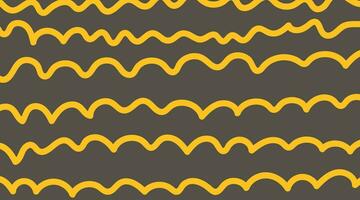 large abstrait Contexte avec Pâtes, nouille ou spaghetti. horizontal griffonnage Pâtes. vecteur illustration