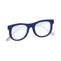 accessoire optique lunettes icône isolé vecteur