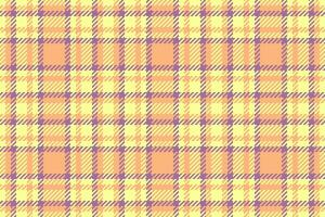 modèle en tissu Contexte de vérifier textile texture avec une vecteur tartan plaid transparent.