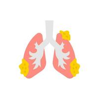 respiratoire échec icône dans vecteur. illustration vecteur