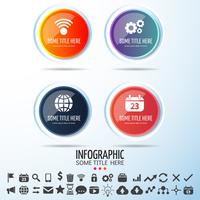 Éléments de conception d'infographie vecteur