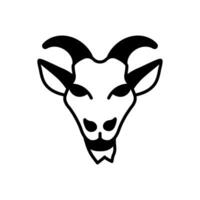 chèvre icône dans vecteur. illustration vecteur