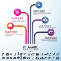 Éléments de conception d'infographie vecteur