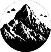 montagnes - haute qualité vecteur logo - vecteur illustration idéal pour T-shirt graphique