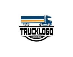 transport camionnage logistique logo vecteur