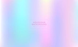 toile de fond abstraite hologramme fluorescent néon glitch texture. fond de sirène irisé flou. fond néon de couleurs liquides. fond d'écran dégradé de texture hologramme floue. vecteur