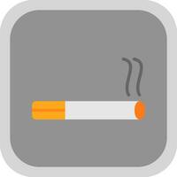 conception d'icône de vecteur de cigarette