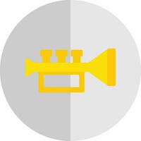 conception d'icône de vecteur de trompette