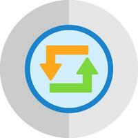 conception d'icône vectorielle d'échange vecteur