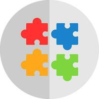 puzzles vecteur icône conception