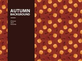 l'automne vecteur fond d'écran modèle sans couture élément floral toile de fond récolte feuille en tissu érable Canada