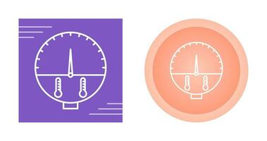 icône de vecteur d'indicateur de température