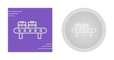 icône de vecteur de convoyeur