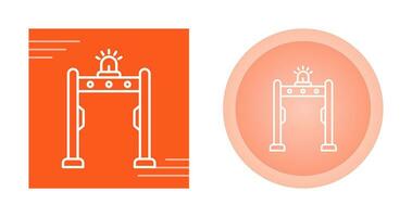 icône de vecteur de détecteur de métaux