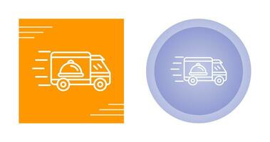 icône de vecteur de livraison de nourriture