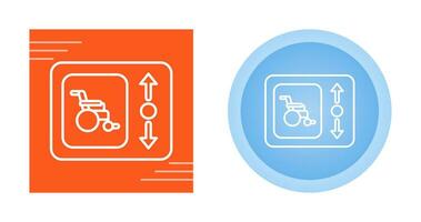 icône de vecteur d'ascenseur
