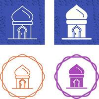 icône de vecteur de porte masjid