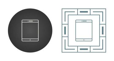 icône de vecteur de tablette