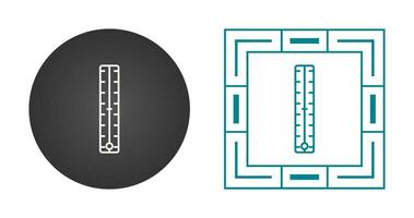 icône de vecteur de thermomètre