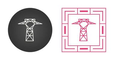 icône de vecteur de ligne électrique