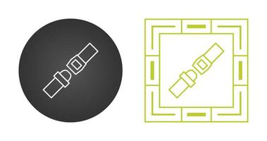 icône de vecteur de ceinture de sécurité