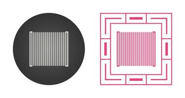 icône de vecteur de code à barres