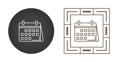 icône de vecteur de calendrier