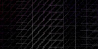 violet foncé, texture vecteur rose avec des lignes. illustration dégradée avec des lignes droites dans un style abstrait. design intelligent pour vos promotions.
