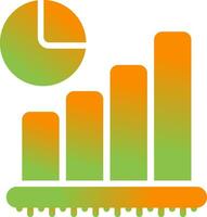 icône de vecteur de graphique à barres