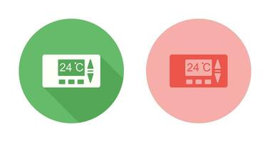 icône de vecteur de thermostat