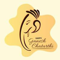 content ganesh chaturthi vecteur illustration