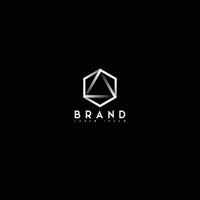 Triangle logo marque vecteur