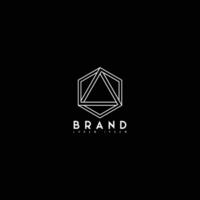 Triangle logo marque vecteur