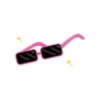 Barbie des lunettes de soleil illustration vecteur